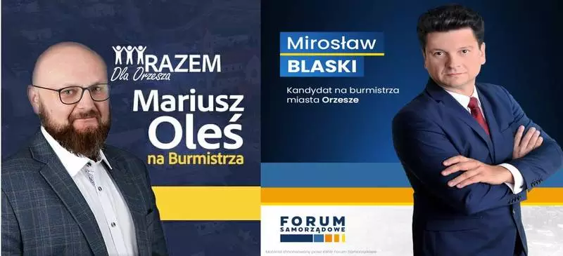 Wyniki w wyborach Burmistrza Miasta Orzesze